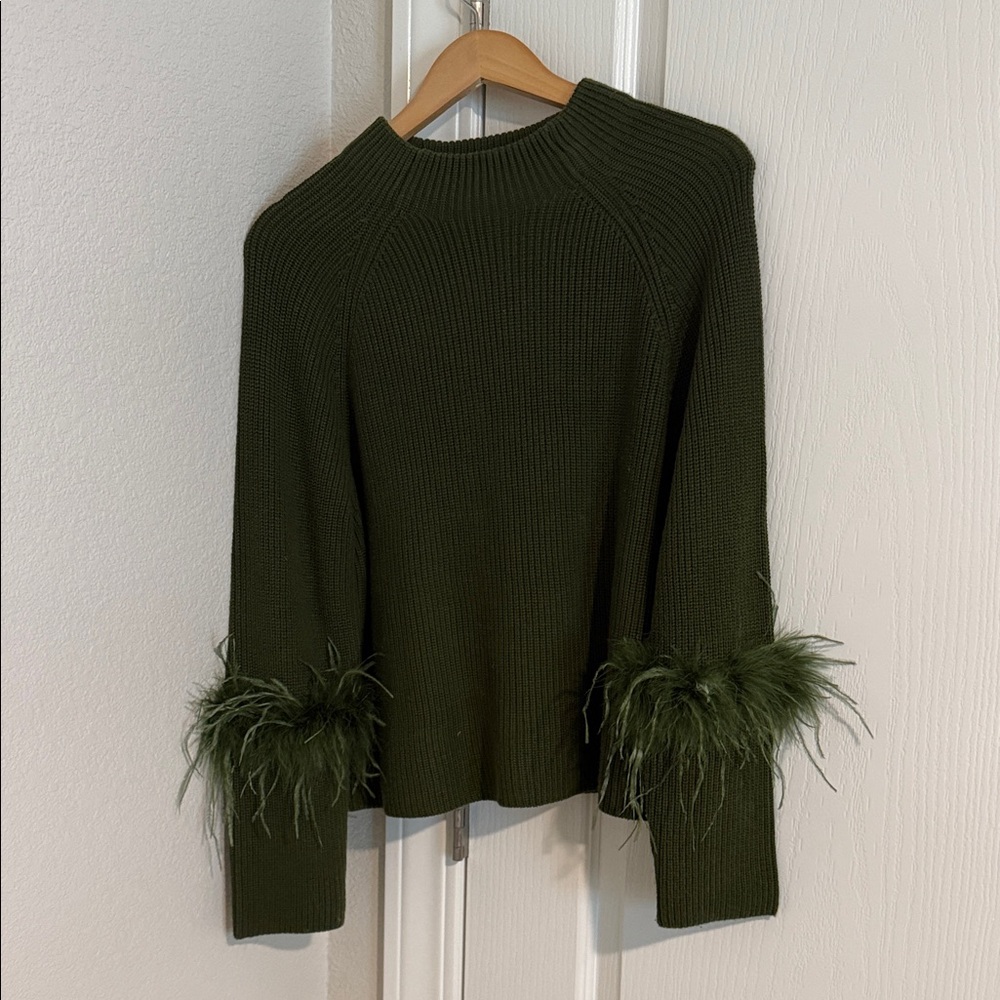 ANTONIO MELANI Olive Knit Sweater